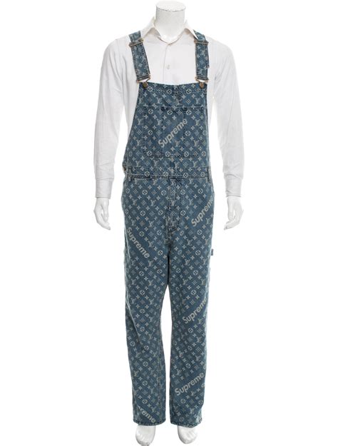 supreme lv overalls replica|supreme x louis vuitton overalls.